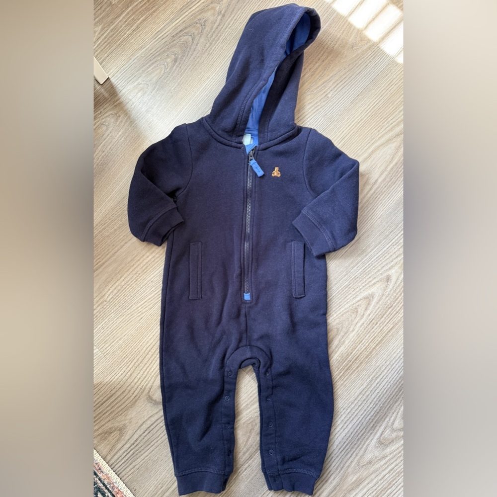 Baby GAP Dark Blue 12-18 month onesie